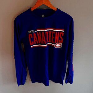 NHL Montreal Canadians Long Sleeve T-shirt Medium